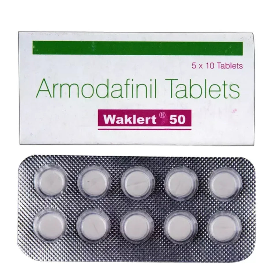 Armodafinilo 50mg 50 Tabletas Waklert 50