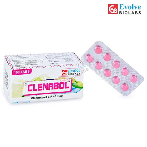 Clenbuterol 40mg 100 Tabletas Clenabol