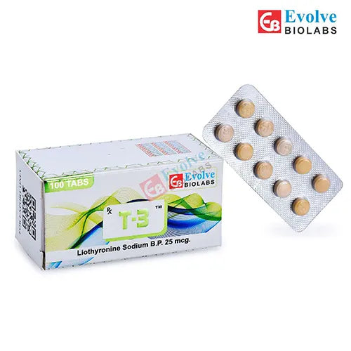 Liotironina 25mg 100 Tabletas T3