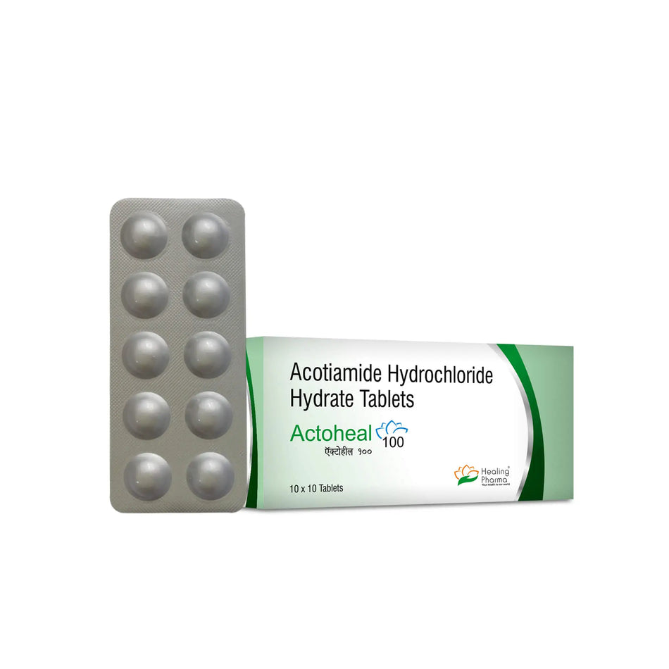 Acotiamida 100mg 100 Tabletas Actoheal 100