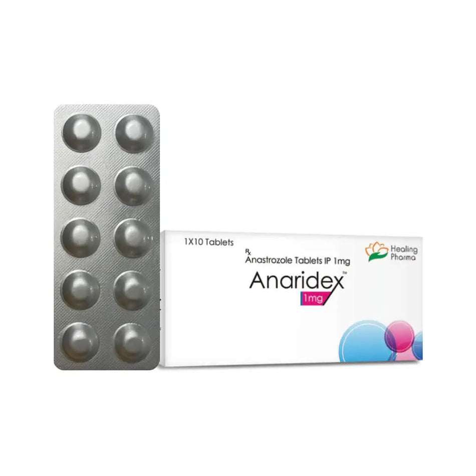 Anastrozol 1mg 10 Tabletas Anaridex