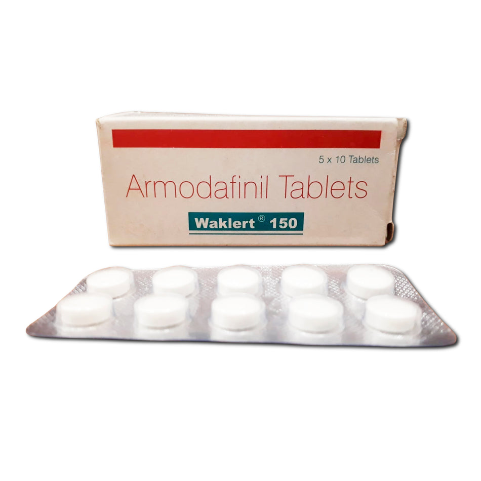 Armodafinilo 150mg 50 Tabletas Waklert 150