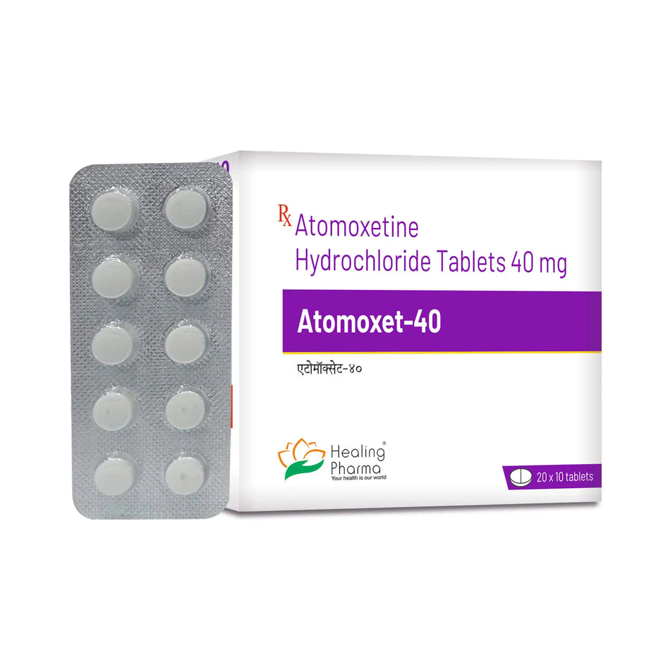 Atomoxetina 40mg 200 Tabletas Atomoxet 40