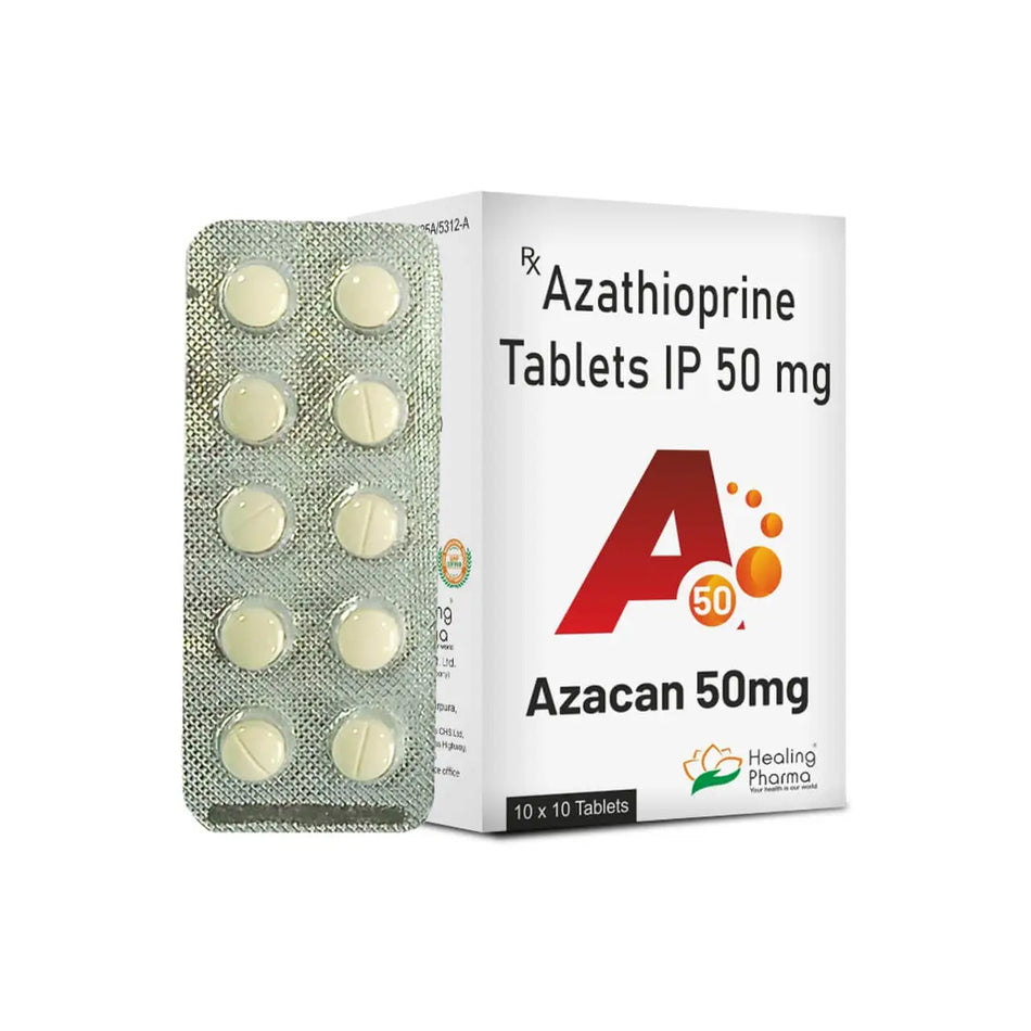 Azatriopina 50mg 100 Tabletas Azacan 50
