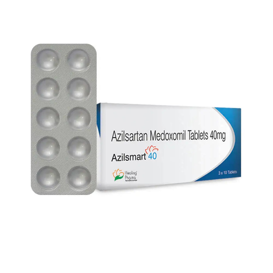 Azilsartan Medoxomilo 40mg 30 Tabletas Azilsmart 40