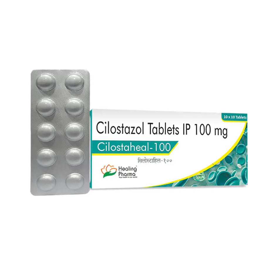 Cilostazol 100mg 100 Tabletas Cilostaheal 100