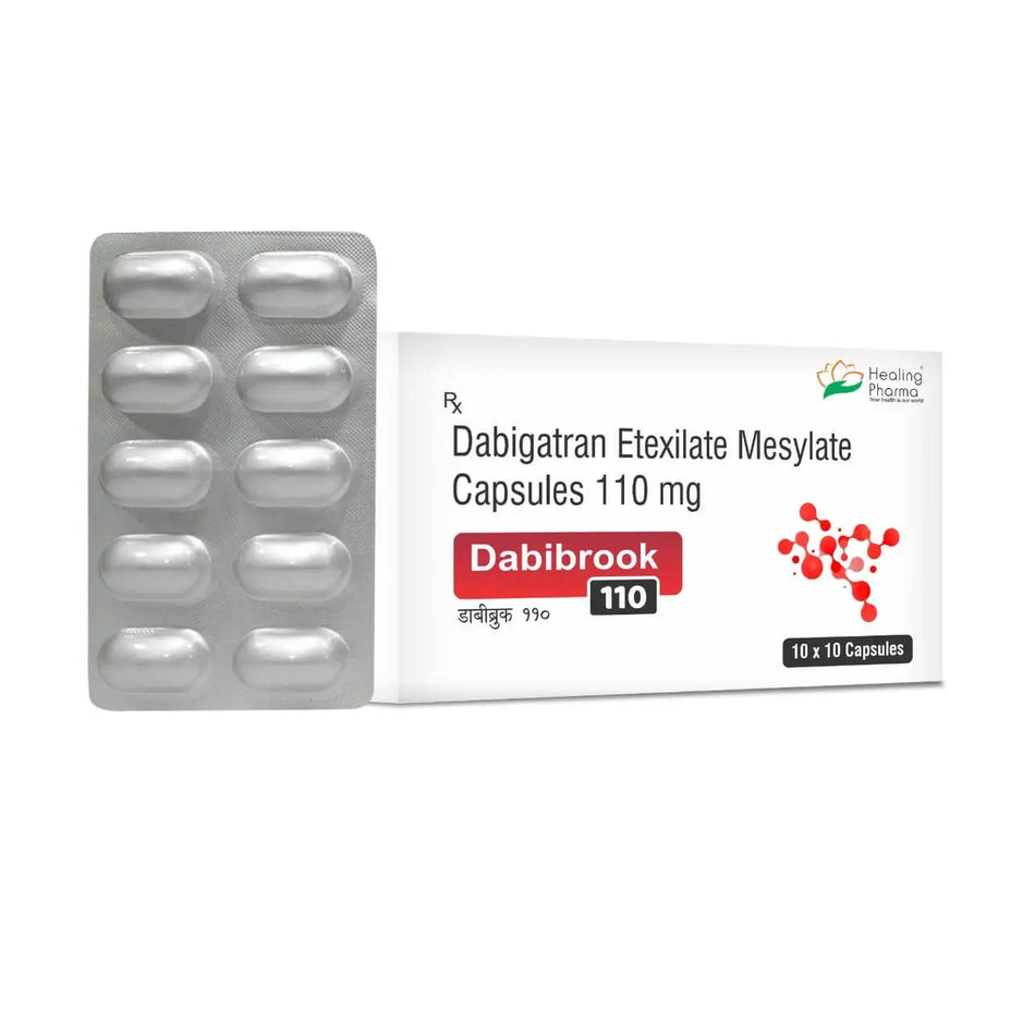Dabigatran 110mg 100 Capsulas Dabibrook 110