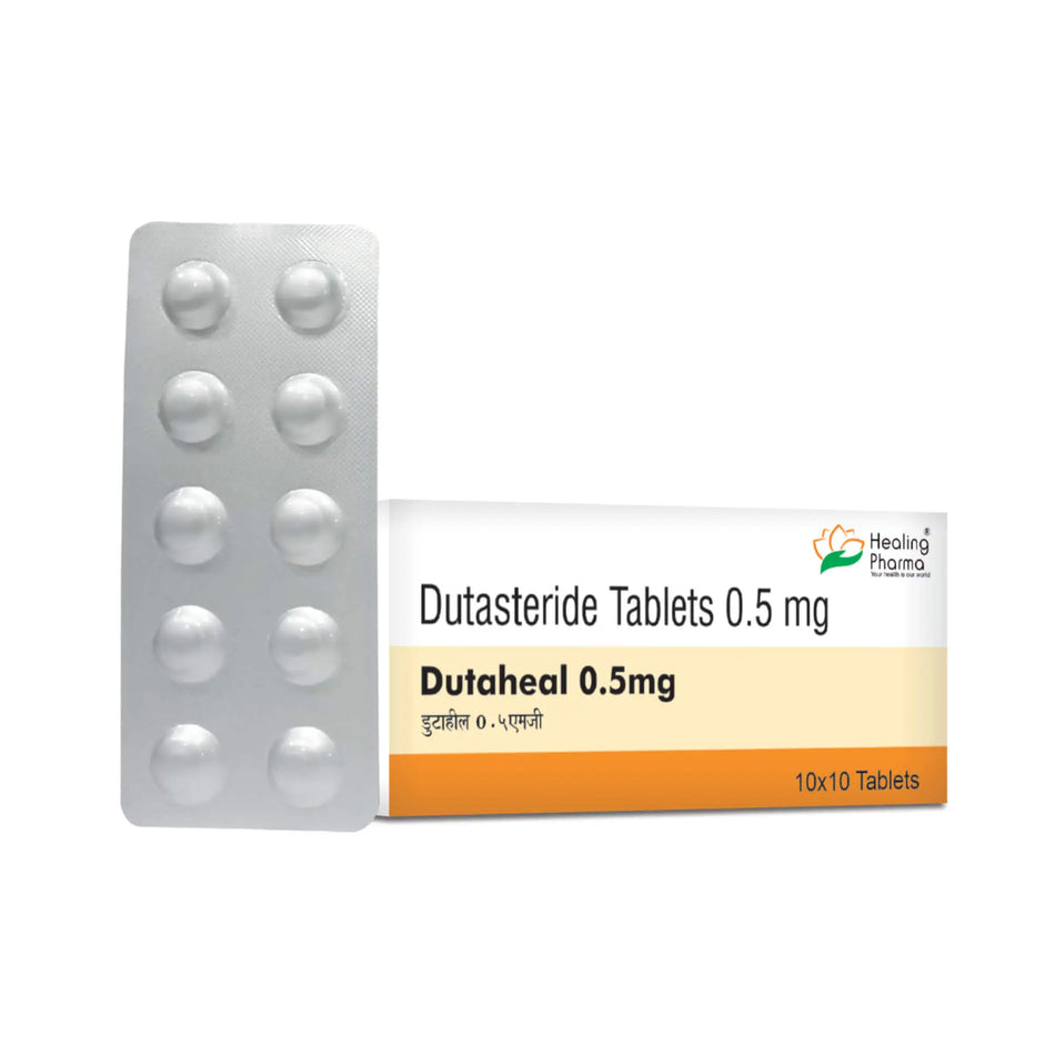 Dutasterida 0.5mg 100 Tabletas Dutaheal 0.5