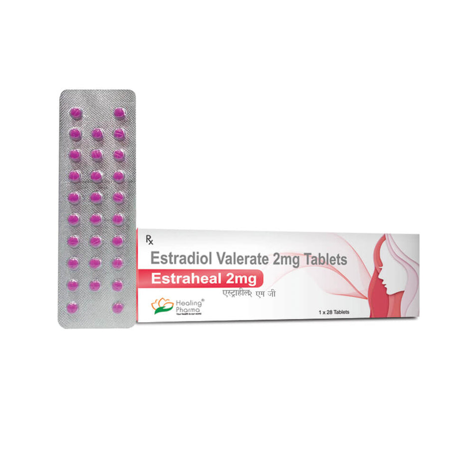Valerato de Estradiol 2mg 28 Tabletas Estraheal 2
