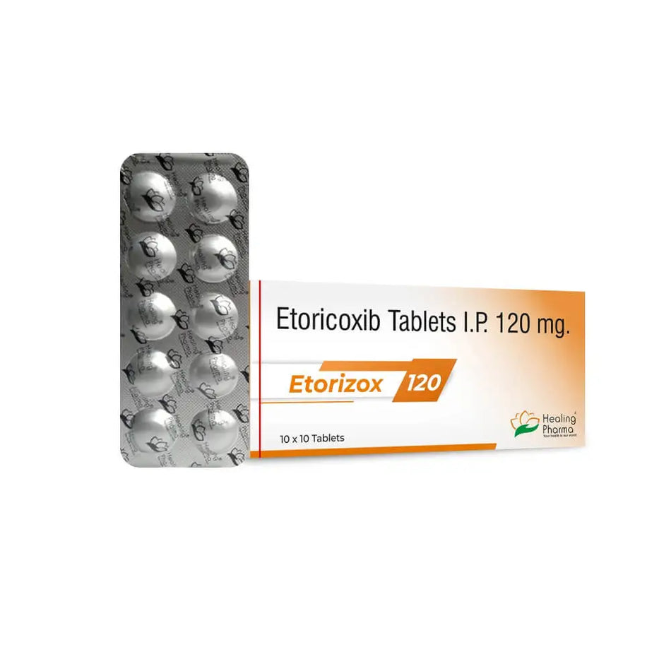 Etoricoxib 120mg 100 Tabletas Etorizox 120