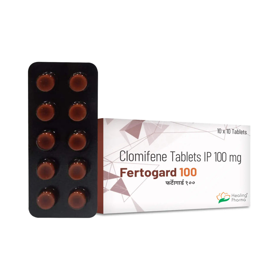 Clomifeno 100mg 100 Tabletas Fertogard 100