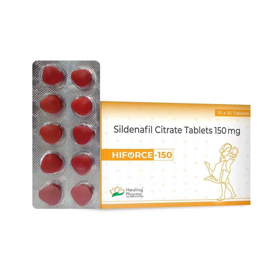 Sildenafil 150mg 100 Tabletas HiForce 150