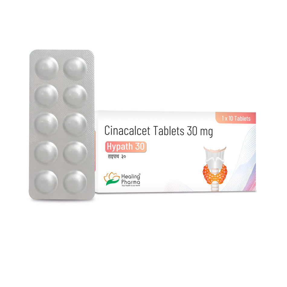 Cinacalcet 30mg 10 Tabletas Hypath 30