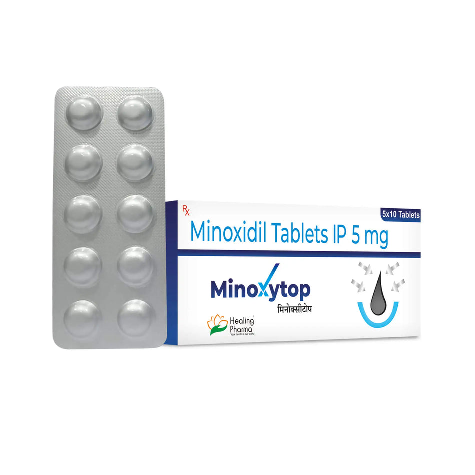 Minoxidil 5mg 50 Tabletas Minoxytop