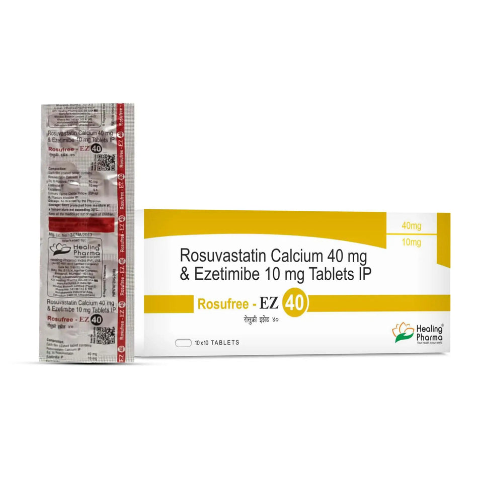Rosuvastatina 40mg + Ezetimiba 10mg Rosufree EZ 40