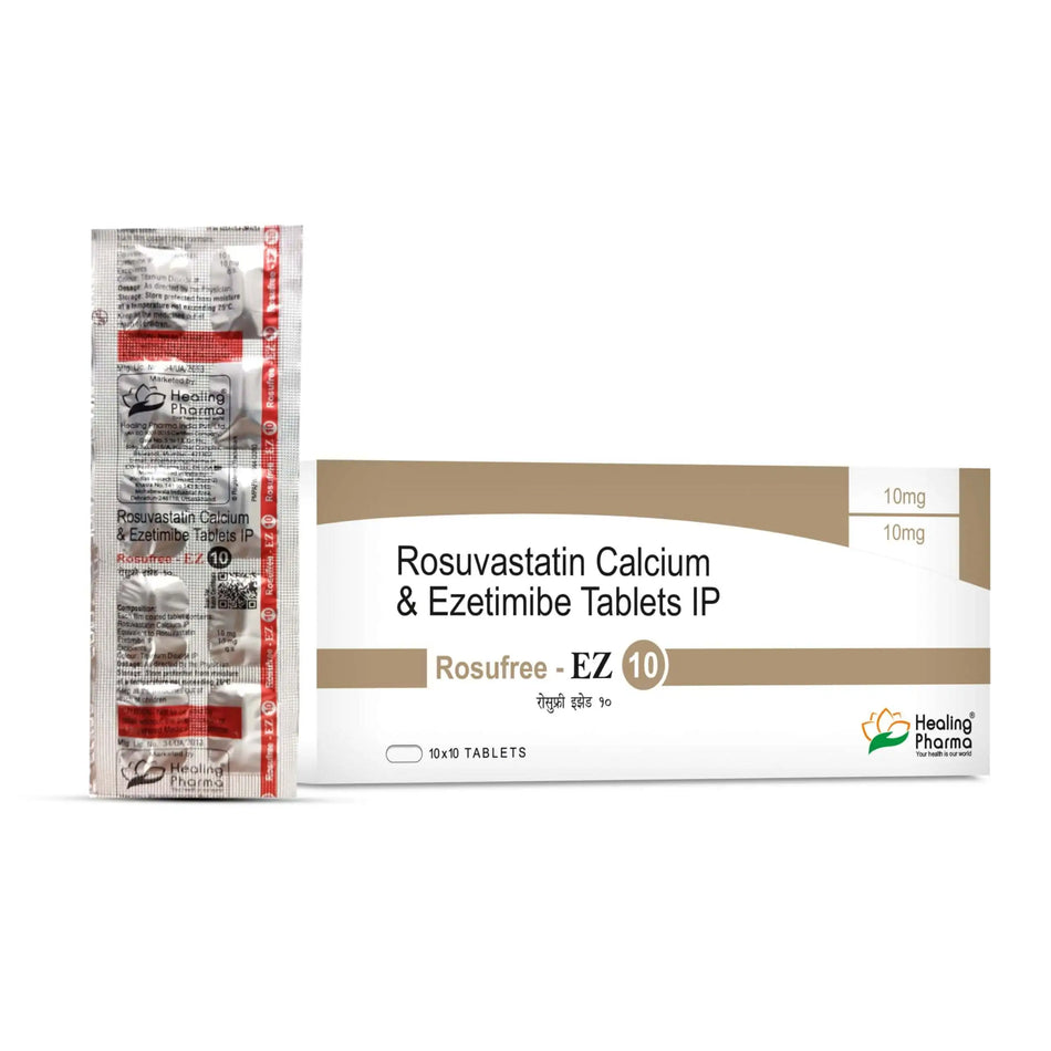 Rosuvastatina 10mg + Ezetimiba 10mg Rosufree EZ 10