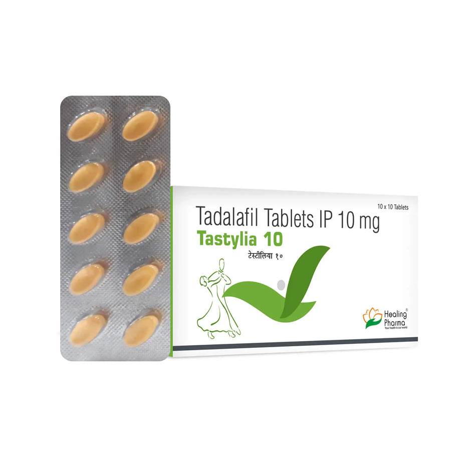 Tadalafil 10mg 100 Tabletas Tastylia 10