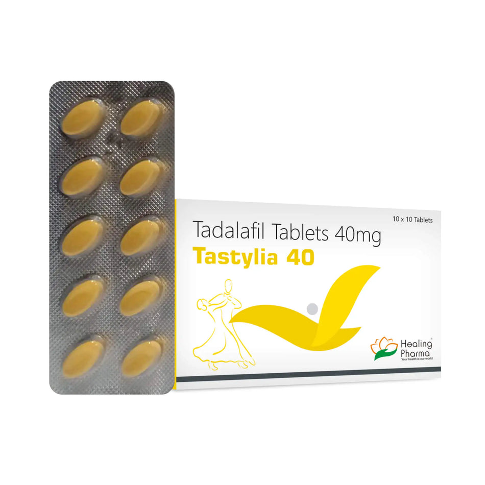 Tadalafil 40mg 100 Tabletas Tastylia 40
