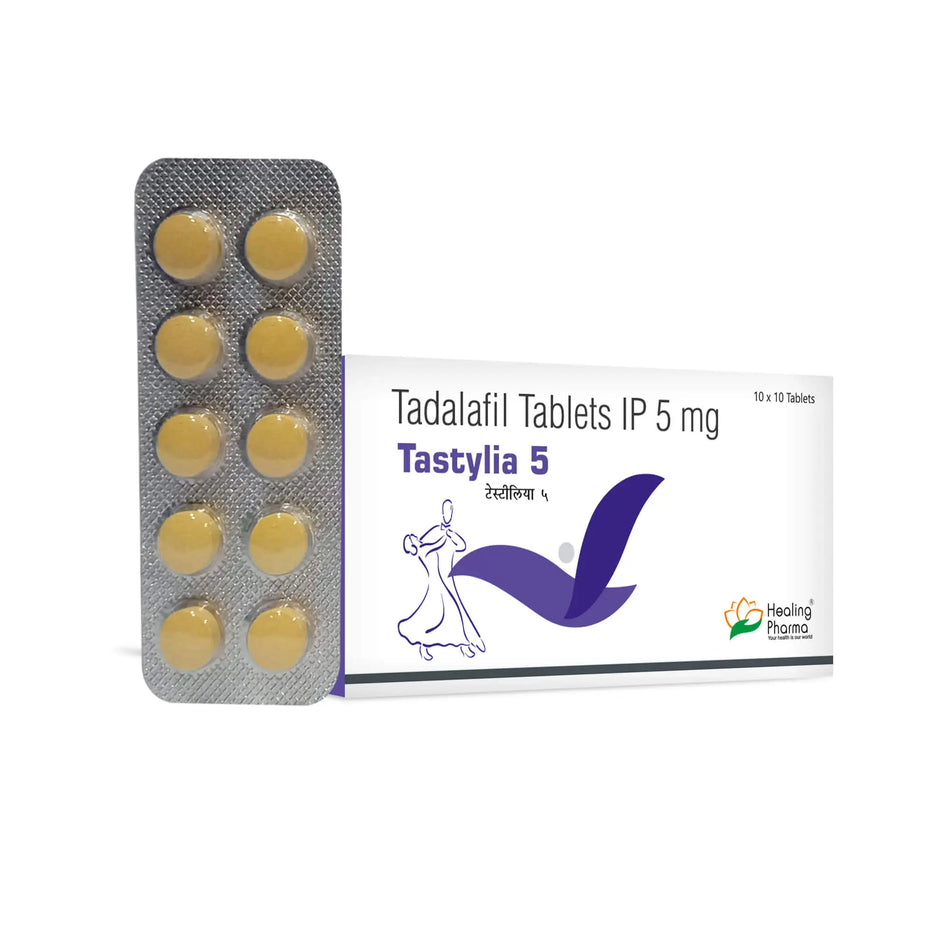 Tadalafil 5mg 100 Tabletas Tastylia 5