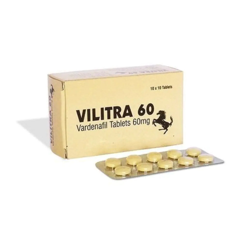 Vardenafil 60mg 100 Tabletas Vilitra 60