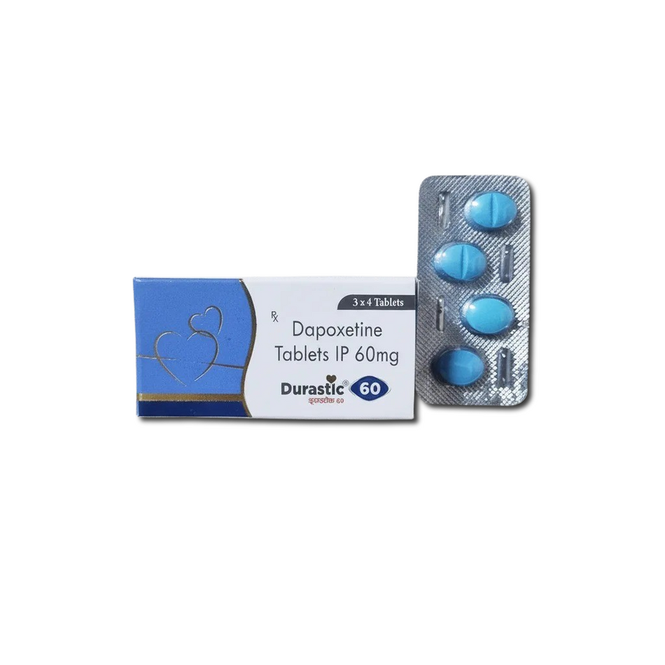 Dapoxetina 60mg 12 Tabletas Durastic 60