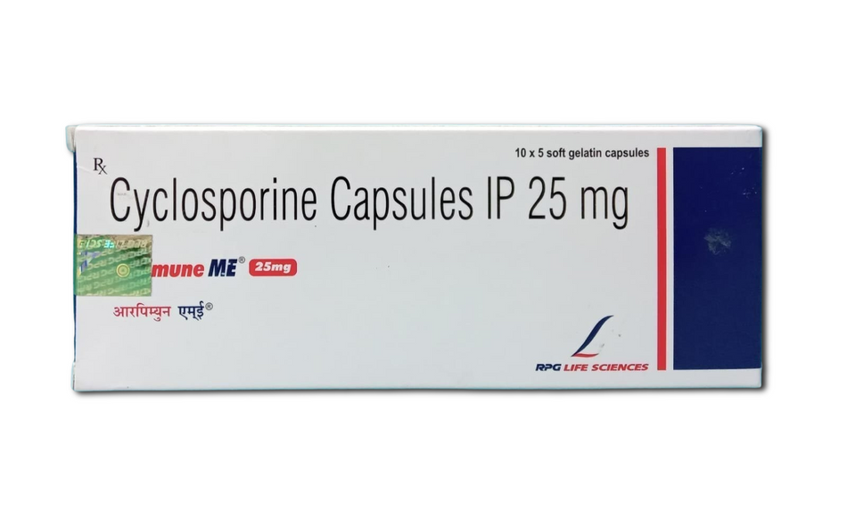 Ciclosporina 25mg 50 Capsulas Blandas Arpimune ME