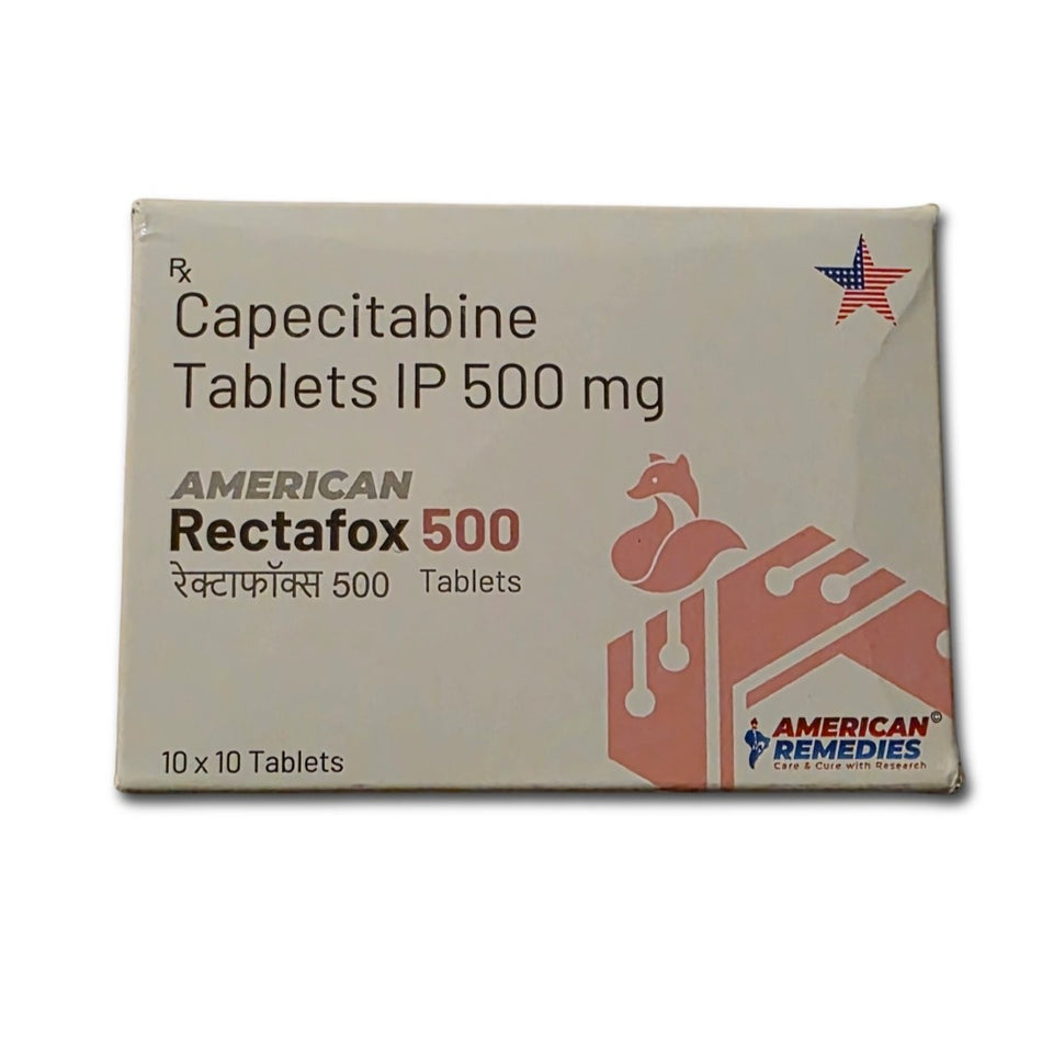 Capecitabina 500mg 100 Tabletas Rectafox 500