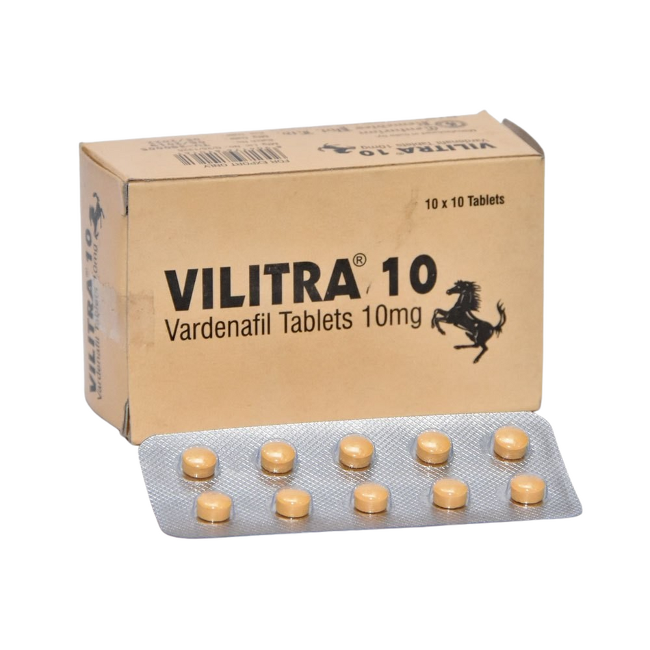 Vardenafil 10mg 100 Tabletas Vilitra 10